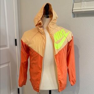 Nike Two-Tone Orange Windbreaker